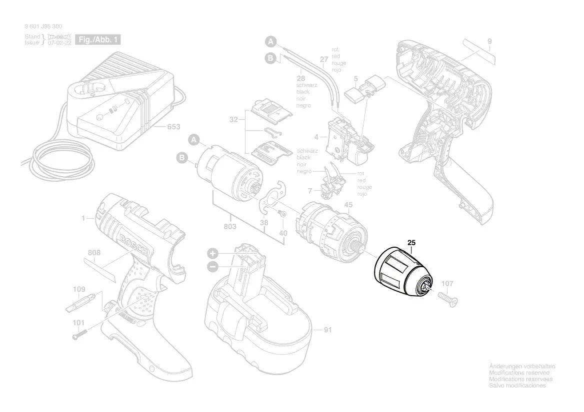 Mandrin à serrage rapide réf. 2 609 110 660 BOSCH
